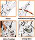 GADO Wire Stripper Tool - Multi-Functional Vise Stripper Cutter Crimper And Twister Perfect for Women And Men 2024 New Release (2 Pcs Wire Strippe...