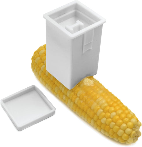 Fox Run Butter Spreader with Built-In Cover, Plastic...