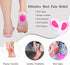 Heel Cups, Gel Cushion Pads for Spur Relief Heel Pain Shock Absorbing and Heel Support, Shoe Pads for Women Size 9-13, 2 Pairs...