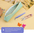 58 PCS Beading Needles Set for Jewelry Making includes 8 Pcs Big Eye Beading, 40 Pcs Hand-Sewing Beading Needles, Yarn Scissors, Threader, Tweezer...