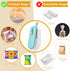 Mini Bag Sealer, 2 in 1 Bag Sealer Heat Seal with Cutter and with Lanyard, Mini Bag Resealer Machine for Plastic Bags Snack Bags Food Storage (Bat...