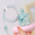 CameCosy DIY Phone Charger Cover Storage Sets USB Earphone Wire Saver Cable Organizer with Travel Storage Bag, Soft Cute Cable Protector Phone Cha...