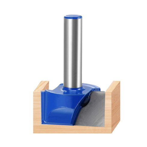 uxcell 28mm Dia 8mm Shank Bottom Cleaning Router Bit, 2 Flutes Carbide Tipped Cutter Uncoated for Woodworking...