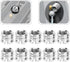 ledmomo 1/4" to 3/8" Camera Tripod Thread Adapter Convert Nut Screw Adapter(10PCS)...