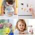 2 Pack Reusable Sticker Book, Princess and Mermaid Stickers for Kids Activity Travel Removable Sticker Books for Girls Boys Educational Learning T...