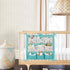 Baby Crib Side Organizer - Organizer Tote Bag - Nursery Storage Bin for Changing Table | Portable Car Travel Organizer (Blue)...