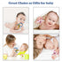 YAPROOM Silicone Teething Keys for 6-18 Month Baby, Infants Toddler Toy Keys, Cute Keys Teether Ring, Soft Teether Toys for Baby Girl...