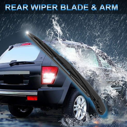 X AUTOHAUX Rear Windshield Wiper Blade Arm Set 305mm 12 Inch Fit for Honda CR-V 2017 2018 2019...