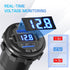 2Pcs 12V/24V Outlet with Voltmeter& ON/Off Switch, Quick Charge 3.0 Dual USB Power Outlet, Waterproof Fast Charge USB Charger Socket DIY Kit for C...