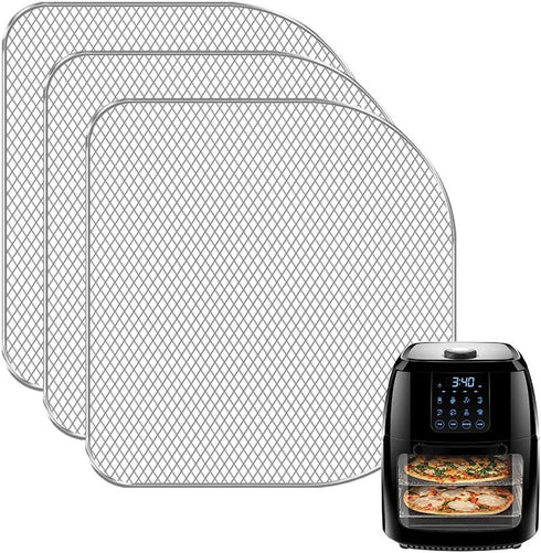 Replacement Dehydrator Racks for 6qt Chefman, Caynel and Power Air Fryer Oven, Dehydrate Fruits and Meats, Air Flow Racks, Removable trays, Air Fr...