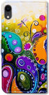 Case for iPhone XR, Colorful Dragonfly Leather Flip Wallet Case Cover with Card Slot Holder Kickstand for Bcov Case for iPhone XR...