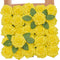 TINGE TIME Yellow Flowers Artificial Rose 25pcs Realistic Fake Roses for DIY Wedding Bouquet Baby Shower Centerpiece Floral Arrangement Party Home...