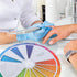 COHEALI Mixing Guide Wheel - Rotatable Watercolor Colour Guide Wheel Color Learning Mixed Guide Paper Card Pigment Colour 23cm...