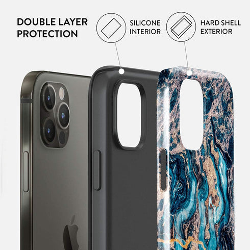 BURGA Phone Case for iPhone 12 Pro - Cute, Trendy, Aesthetic, Designer Pattern, 12pro Phone Cover, Hard Shell Protection - fits Apple iPhone 12 Pr...