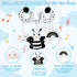 FATI Baby Spiral Car Seat Toys Hanging Toys, Black and White High Contrast Newborn Sensory Toys for 0 3 6 9 12 Months Girls Boys Gift, Carseat Toy...
