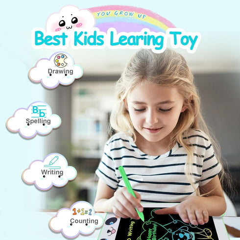 LCD Writing Tablet for Kids,8.5in Dooldle Board Toddler Toys,Colorful Panda Drawing Tablet,Educational Drawing Pad for Children,Birthday Christmas...