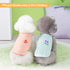 2 Pieces Pet Clothes Summer Dog Dress Flower Embroidery Puppy Vest Cute Dog Cat Shirt Soft Breathable Pet Outfit for Small to Medium (Large)...