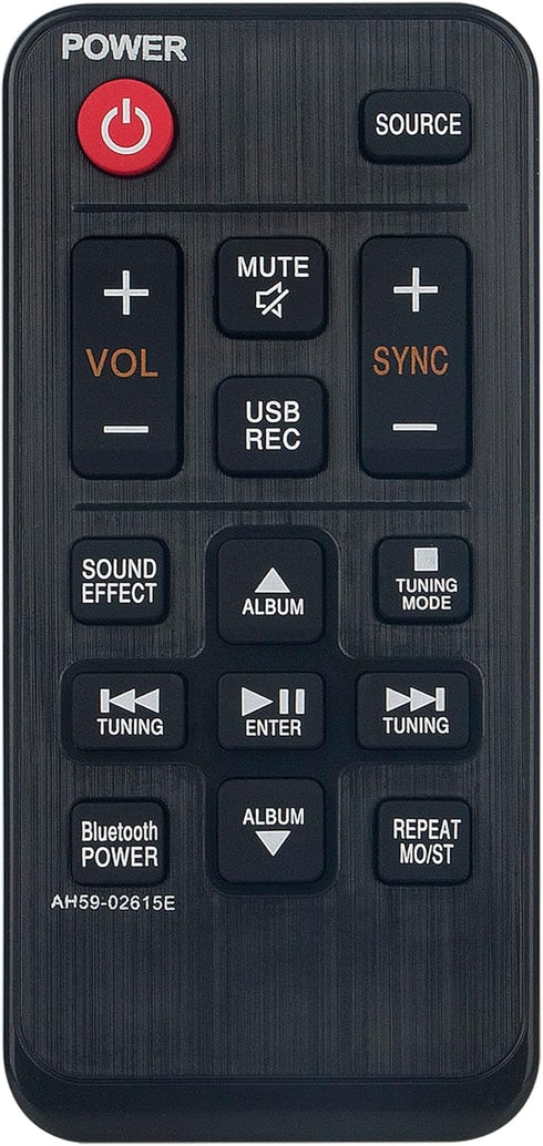 AH59-02615E Replaced Remote fit for Samsung Sound Tower TW-J5500 TW-J5500/ZA TWJ5500 TW-J5500/ZX TWJ5500/ZA TWJ5500/ZX...
