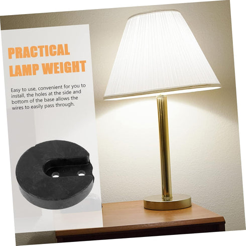 Table Lamp Base Counterweight Weighted Table Light Base Practical Table Lamps Base Desk Lamp Weighted Base Table Lamp Base Weight Base for DIY Wei...