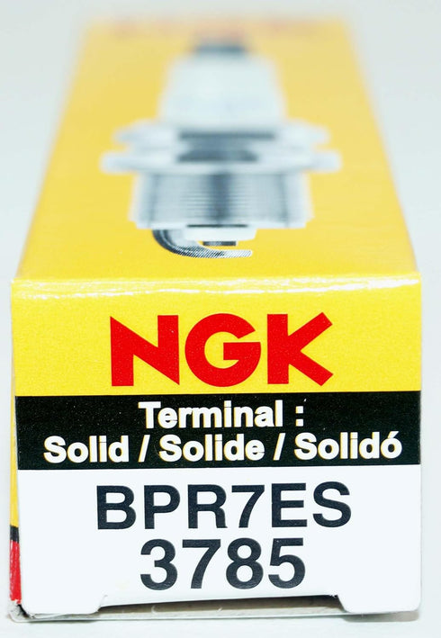 NGK 3785 Standard Spark Plug - BPR7ES SOLID, 1 Pack...