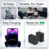 USB C Charger Block, 3 Pack PD20W Dual USB Type C Fast Charging Power Plug Adapter for iPhone 15/15 Pro/15 Plus/15 Pro Max/14/13/12, Watch Series/...