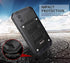 Beasyjoy for iPhone X Case iPhone 10 Metal Case Heavy Duty Cover with Screen Full Body Protection Shockproof Dustproof Drop Proof Rugged Durable M...