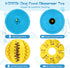 HIPPIH Dog Puzzle Toys 2 Pack, Interactive Dog Toys for Large Dogs & Small Dogs, Puppy Toys for Treat Dispensing, Durable Dog Balls for Teeth Clea...