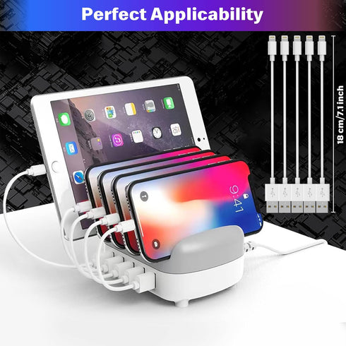 Short Cables, 7-inch USB Cable Charger Compatible with iPhone 15 Max Pro/14/13/12/11/X/8/7/6/5/iPad iPod Airpods......