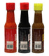 La Perrona Hot Sauce Variety | Chiltepin, Roasted and Black | 5 Ounce Bottles | Handmade | Salsa Picante 3 Pack...