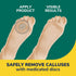Dr. Scholl's Extra Thick Callus Remover, 4ct // Helps Soften Hard Calluses and Cushions for All-Day Pain Relief...