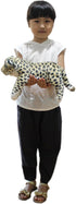 The Jungle Animals Stuffed Plush Toys Cheetah Tiger Panther Lioness Pillows (Brown Leopard, 16 Inch)...