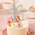 16 Cake Topper Gold Metal Cake Toppers for 16th Birthday or Anniversary Party Cake Decor...