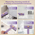 4-in-1 Upgrade Multi-Function Rotating Crevice Cleaning Brush,3 PCS 360 Degree Hard Bristle Rotating Crevice Cleaning Brush,Gap Cleaning Tools for...