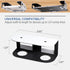 Under Desk Laptop Storage Mount, Metal Under Desk Laptop Holder, for Devices Thickness 1.37" for MacBook,Laptop,Mini,Keyboard,Router,with Anti-Scr...