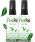 FreePoo - Pack of 2 Toilet Odorizer Lemongrass - Pre Poop Odor Blocker, Aromatic Bathroom Spray, Potty Deodorizer, Air Freshener - 2 x 2.0 floz...