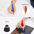 Ballpoint Pens, 12 Pcs Pens Fine Point Smooth Writing Pens, Stylus Pens with Screens Touch Stylus Tips, Black Ink 1.0 Mm Pens Gift Office Desk Acc...