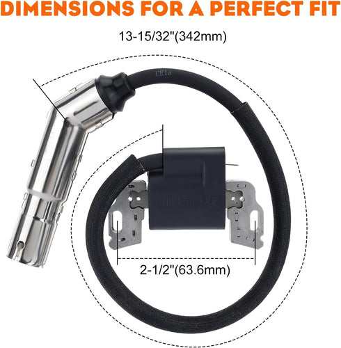 HIPA 595304 Ignition Coil Magneto Armature for Briggs & Stratton 799650 592841 795315 495859 17HP 17.5HP 19.5HP 20HP Intek OHV Engine...