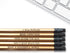 Good Vibes - Inspirational Pencils Engraved With Funny And Motivational Sayings For School And The Office...