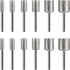 Stone Carving Set Compatible with Dremel, HOMEIDOL 12PCS Diamond Burr Bits for Stone Rocks Jewelry Glass Ceramics (4mm 5mm 6mm 8mm 10mm 12mm)...