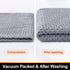 Cotton Kitchen Dish Cloths, 6 Pack Super Absorbent and No Lint Waffle Weave Dish Towels, Fast Drying Dish Rags for Washing Dishes, 12 x 12 Inch, M...