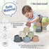 Stacking Cups Toy for Baby 6-12 Months, 8PCS Nesting Cups Set for Toddler 1-3, Kids Bathing and Counting Stackable Toy for Early Educational Learn...