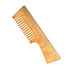 SN Creation Pure Organic Neem Wood Comb|Hair Styling Comb with Wide Teeth|Handmade Comb For Hair Care| Beard Wooden Comb| Made in India (Pack of 1...