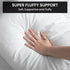Foamily Throw Pillows Insert 18 x 18 Inches Hypoallergenic, Made in USA - Decorative Couch, Bed Pillow...