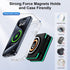 3 in 1 Wireless Charging Station with 20W USB C Power Adapter for iPhone 15/14/13 Series,Magnetic Mag-Safe Foldable Travel Charger Stand Pad for M...