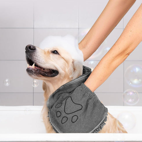 Microfiber Dog Towels for Drying Dogs, Super Absorbent, Soft and Quick Drying Pet Grooming Towel, 31Inch X 13Inch, Perfect Pets' Shower & Bath Sup...