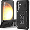 Case for S23 Fe Phone Case Samsung S23 Fe Case for Men Heavy Duty Armor Case with Slide Camera Cover, with Kickstand and Ring for Samsung Galaxy S...