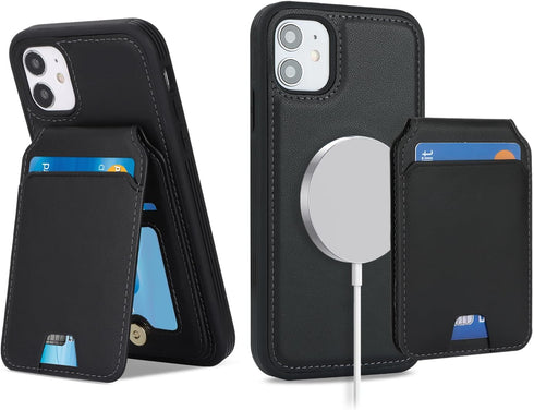 ?????? for iPhone 11 Case with Card Holder iPhone 11 Case magsafe Compatible for Women iPhone 11 Phone case Wallet magsafe Compatible Detachable M...