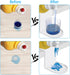 Laundry Detergent Holder 2 Pack - Detergent Cup Holder Tidy Soap Tray Dispenser Organizer Drip Fit Catcher for Fabric Softener Liquid Spigot Conta...