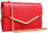 Clutch Purse Evening Bag for Women?Envelope Handbag With Detachable Chain...