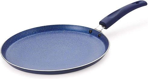 Satre Online and Marketing Small Non Stick Induction Dosa Pan,omlet Pan,Induction Base,Fry Pan,Blue - 1 Pcs...